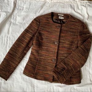 LL Bean Signature boucle blazer